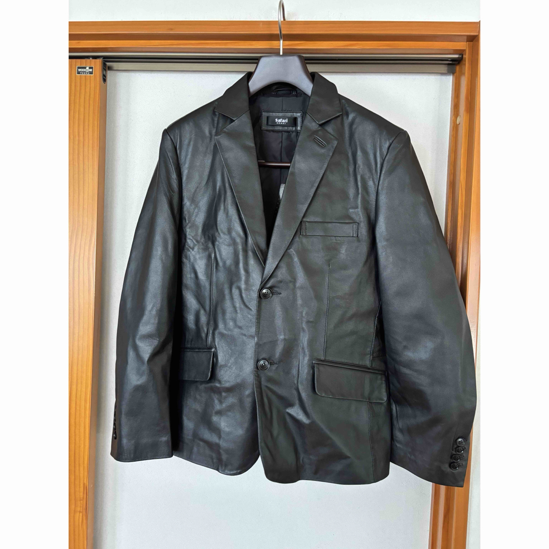 新品未使用safari HOMME サファリオム レザージャケットの通販 新品未使用safari HOMME サファリオム レザージャケットの通販