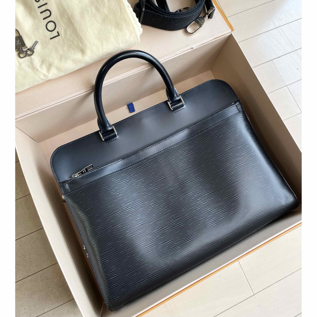 LOUIS VUITTON - Louis Vuitton Basano GM Epi ブリーフケースの LOUIS VUITTON - Louis Vuitton Basano GM Epi ブリーフケースの