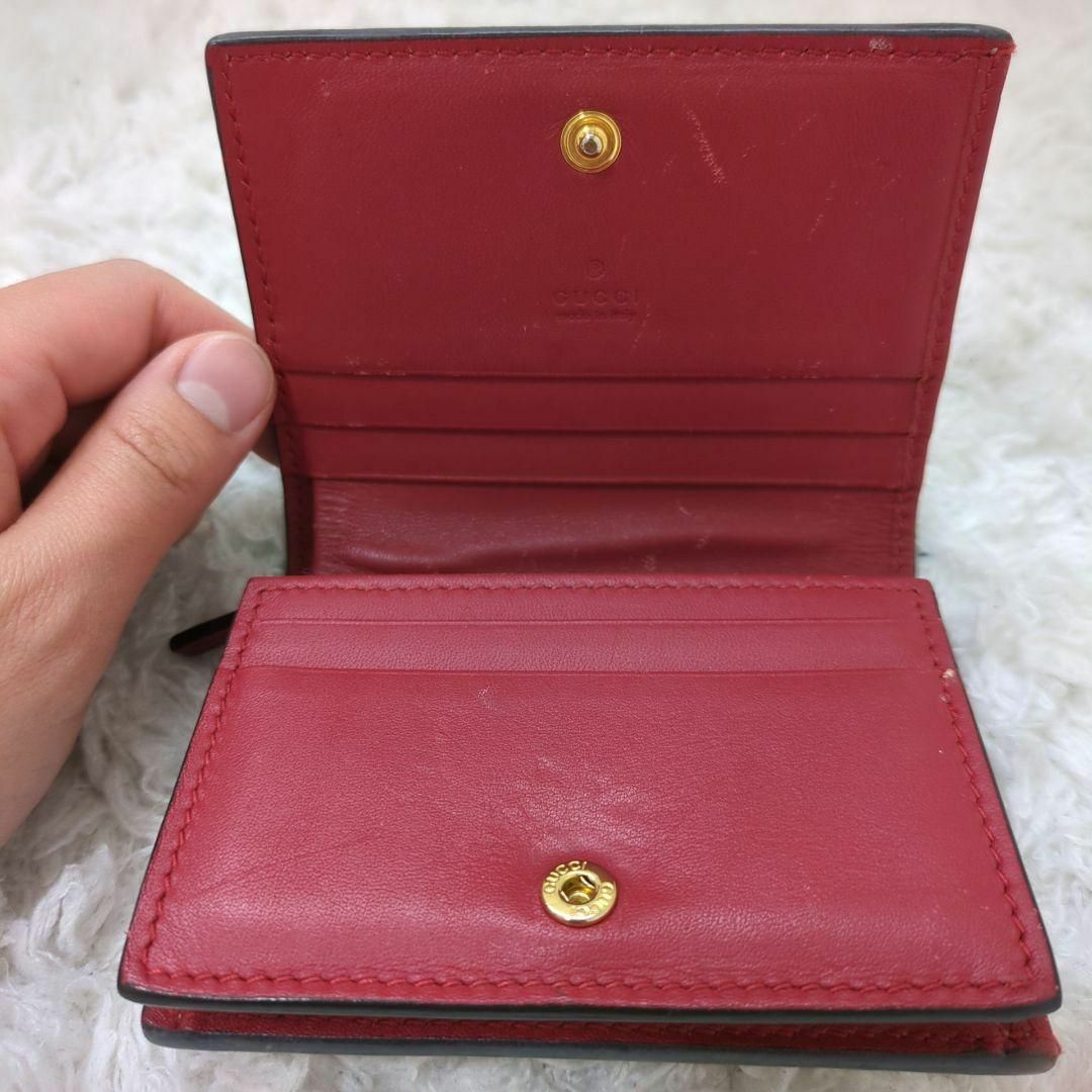 GUCCI - GUCCI グッチ ミスティックキャット 折り財布 GG GUCCI - GUCCI グッチ ミスティックキャット 折り財布 GG