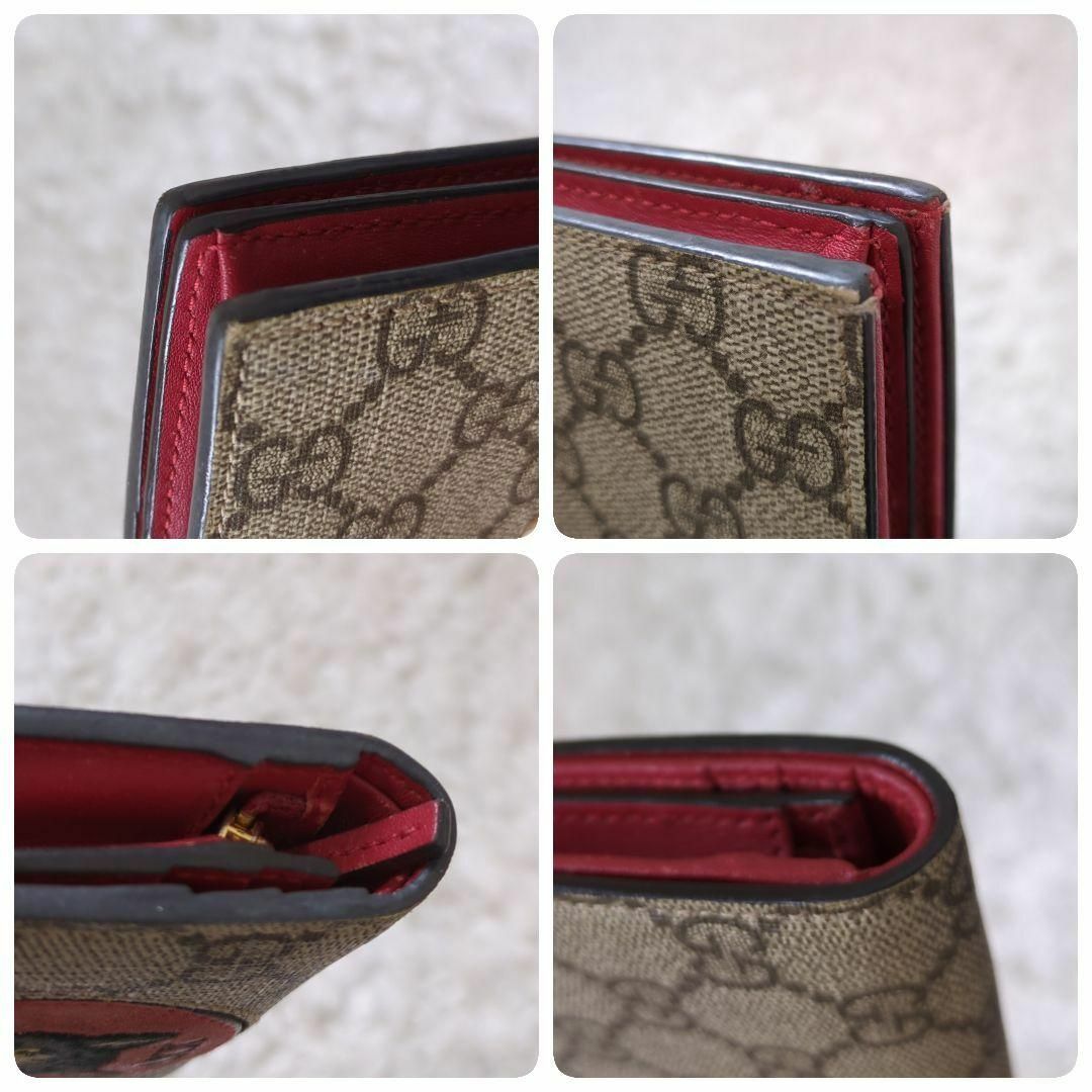GUCCI - GUCCI グッチ ミスティックキャット 折り財布 GG GUCCI - GUCCI グッチ ミスティックキャット 折り財布 GG