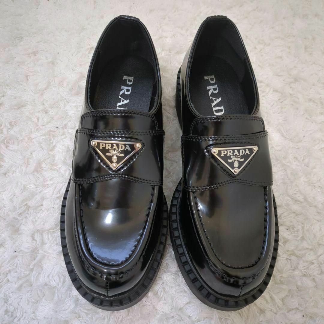 PRADA - 未使用級✨プラダ 正規品 チョコレート ローファー PRADA - 未使用級✨プラダ 正規品 チョコレート ローファー
