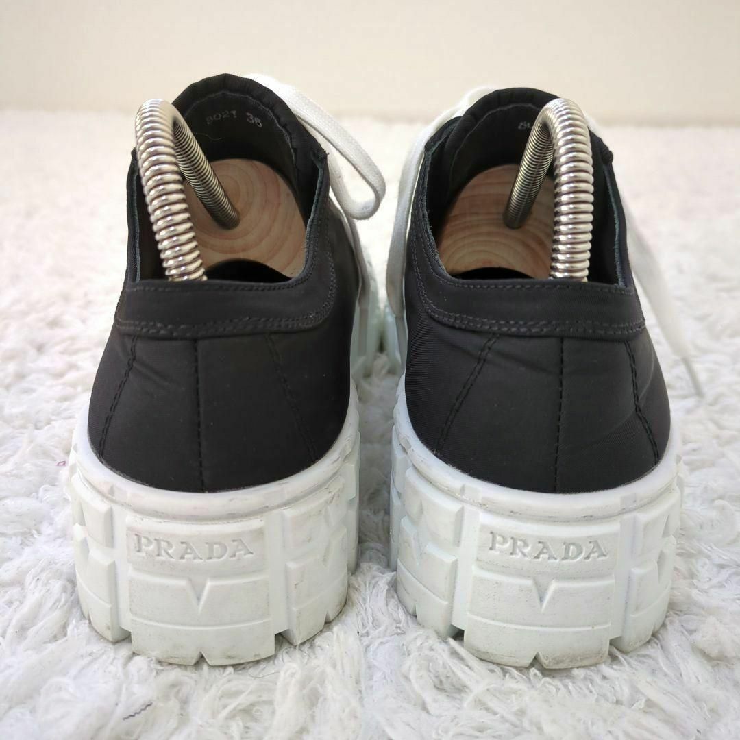 PRADA - ✨極美品✨PRADA スニーカー ダブルホイール ギャバジン PRADA - ✨極美品✨PRADA スニーカー ダブルホイール ギャバジン