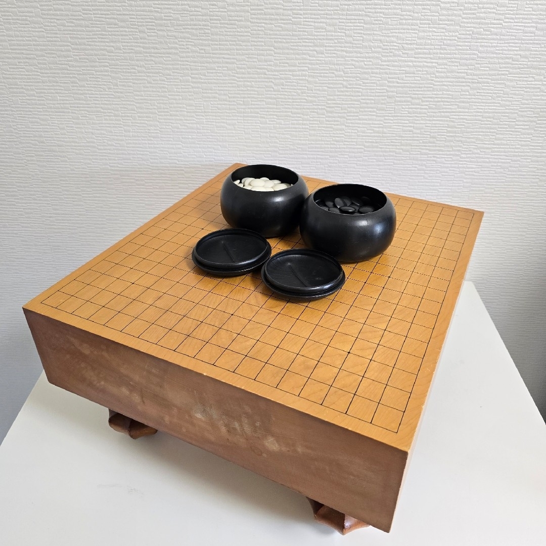 最愛 囲碁セット 碁盤・碁石 約457㎜×約416㎜×約240㎜の通販 by 囲碁