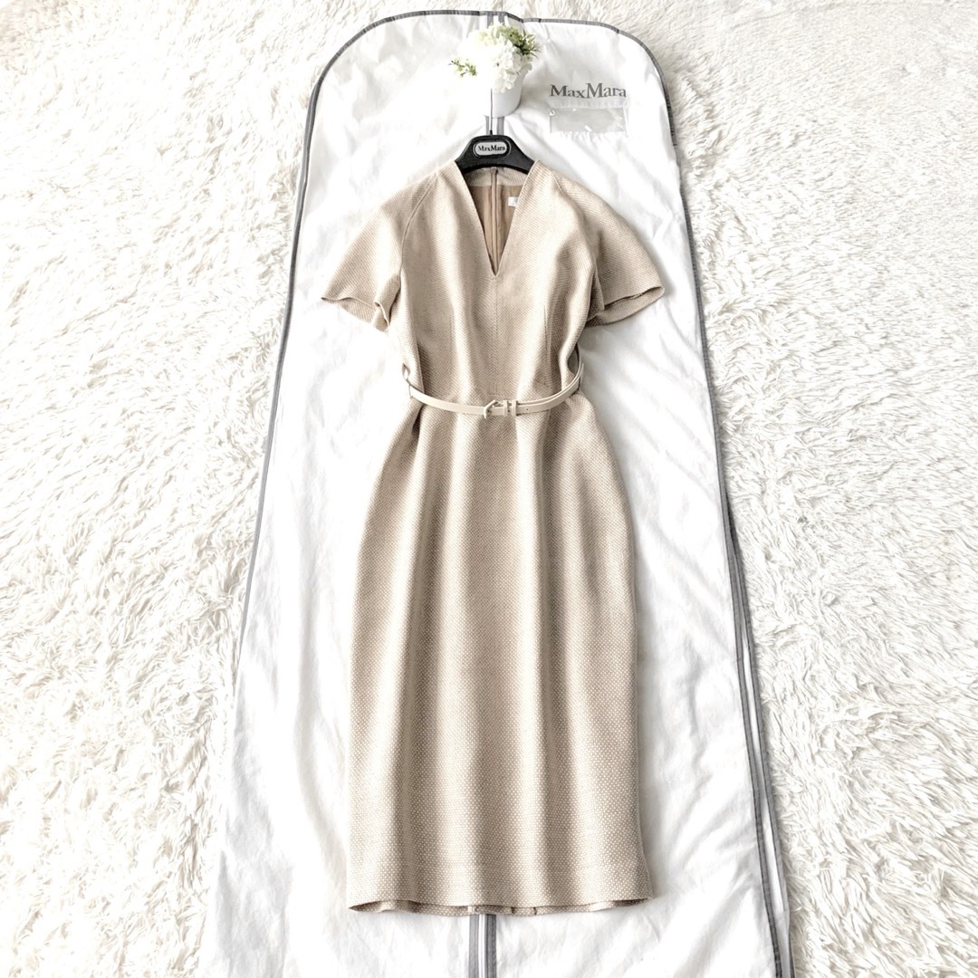 Max Mara - 極綺麗‼️最高級 白タグ マックスマーラ リネン100 Max Mara - 極綺麗‼️最高級 白タグ マックスマーラ リネン100
