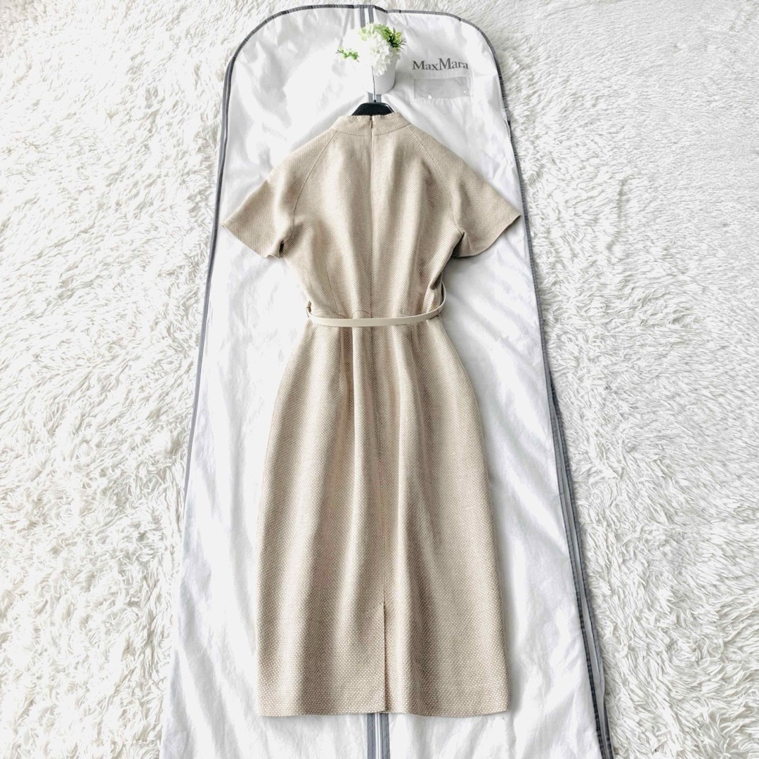 Max Mara - 極綺麗‼️最高級 白タグ マックスマーラ リネン100 Max Mara - 極綺麗‼️最高級 白タグ マックスマーラ リネン100