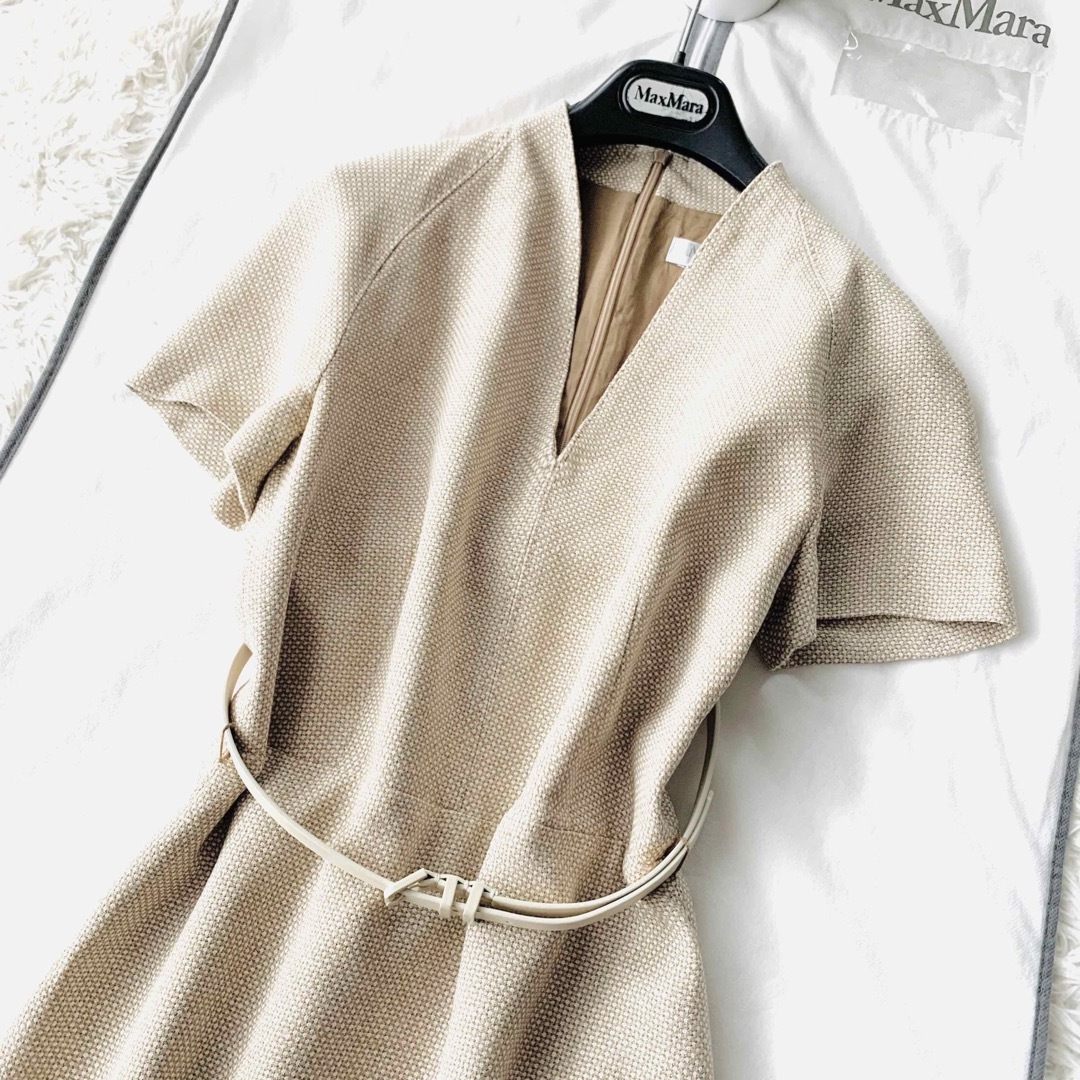 Max Mara - 極綺麗‼️最高級 白タグ マックスマーラ リネン100 Max Mara - 極綺麗‼️最高級 白タグ マックスマーラ リネン100