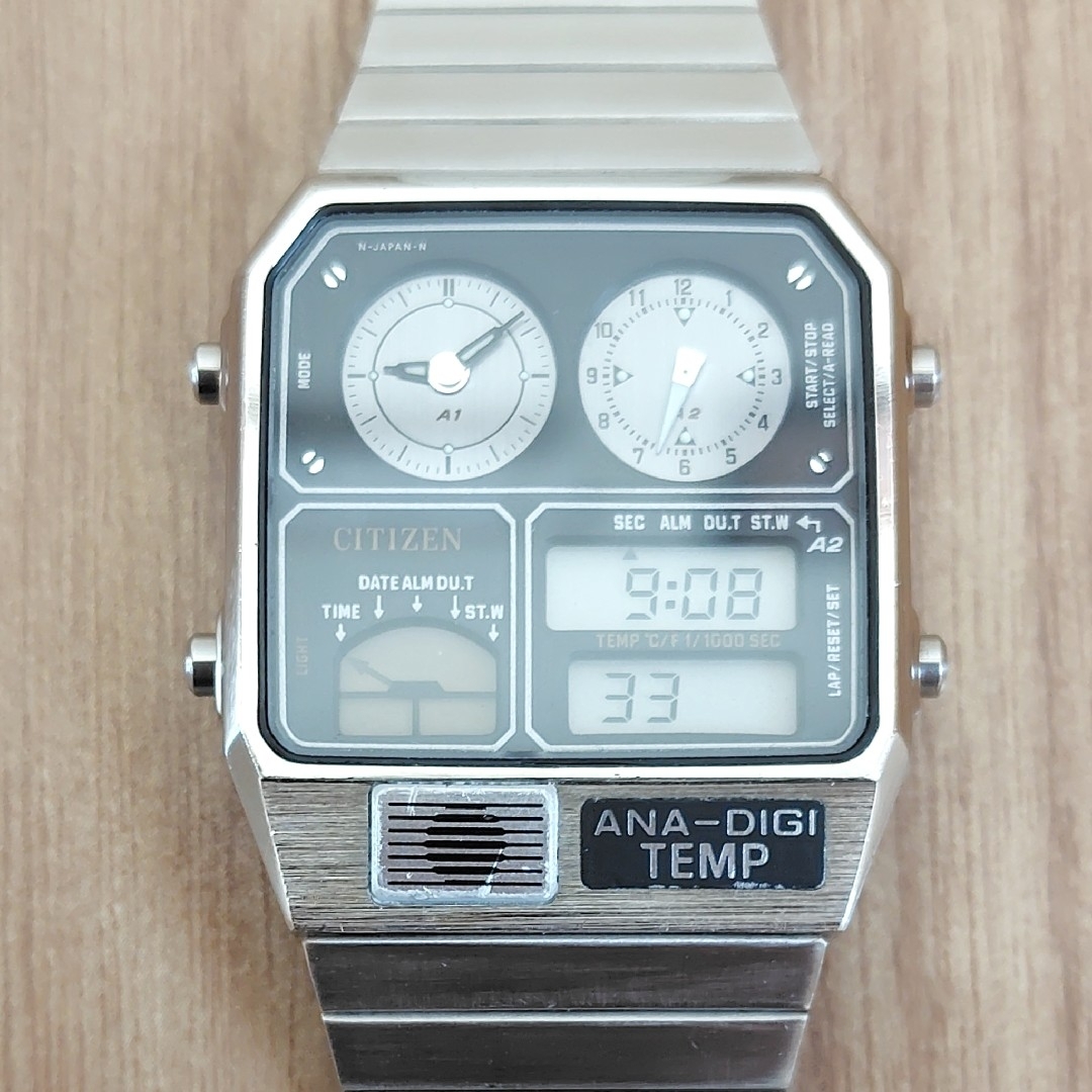 CITIZEN - CITIZEN ANA-DIGI TEMP 腕時計 ヴィンテージの通販 by CITIZEN - CITIZEN ANA-DIGI TEMP 腕時計 ヴィンテージの通販 by