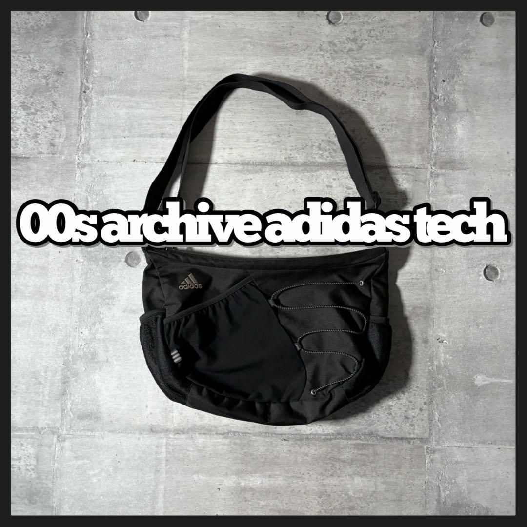 adidas - 00s archive old adidas shoulder bag y2kの通販 by adidas - 00s archive old adidas shoulder bag y2kの通販 by