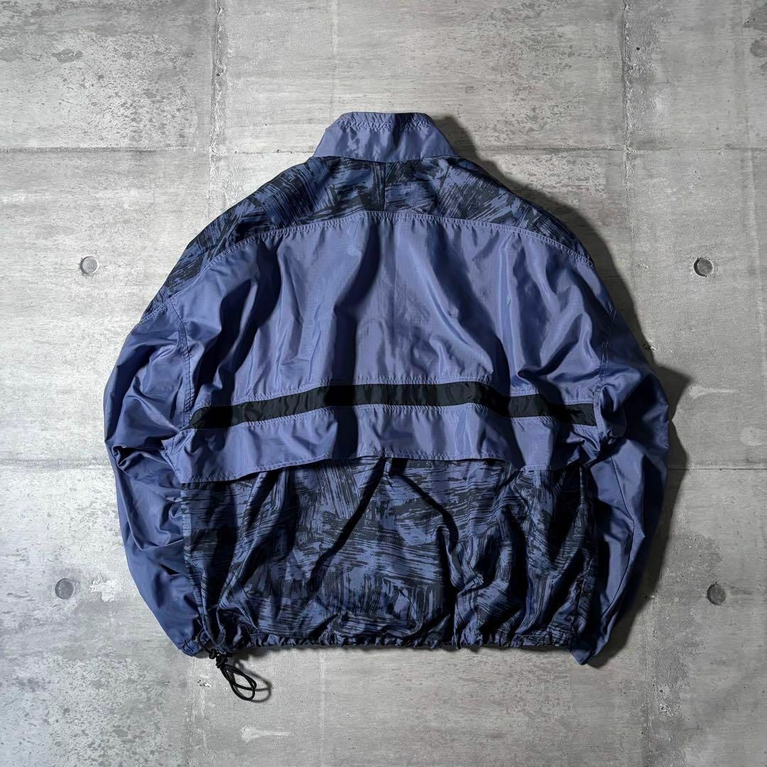 NIKE - 90s NIKE ナイロンジャケット ハーフジップ プルオーバー NIKE - 90s NIKE ナイロンジャケット ハーフジップ プルオーバー