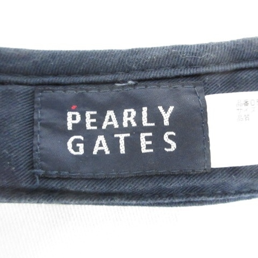 PEARLY GATES - パーリーゲイツ PEARLY GATES サンバイザー ロゴ PEARLY GATES - パーリーゲイツ PEARLY GATES サンバイザー ロゴ