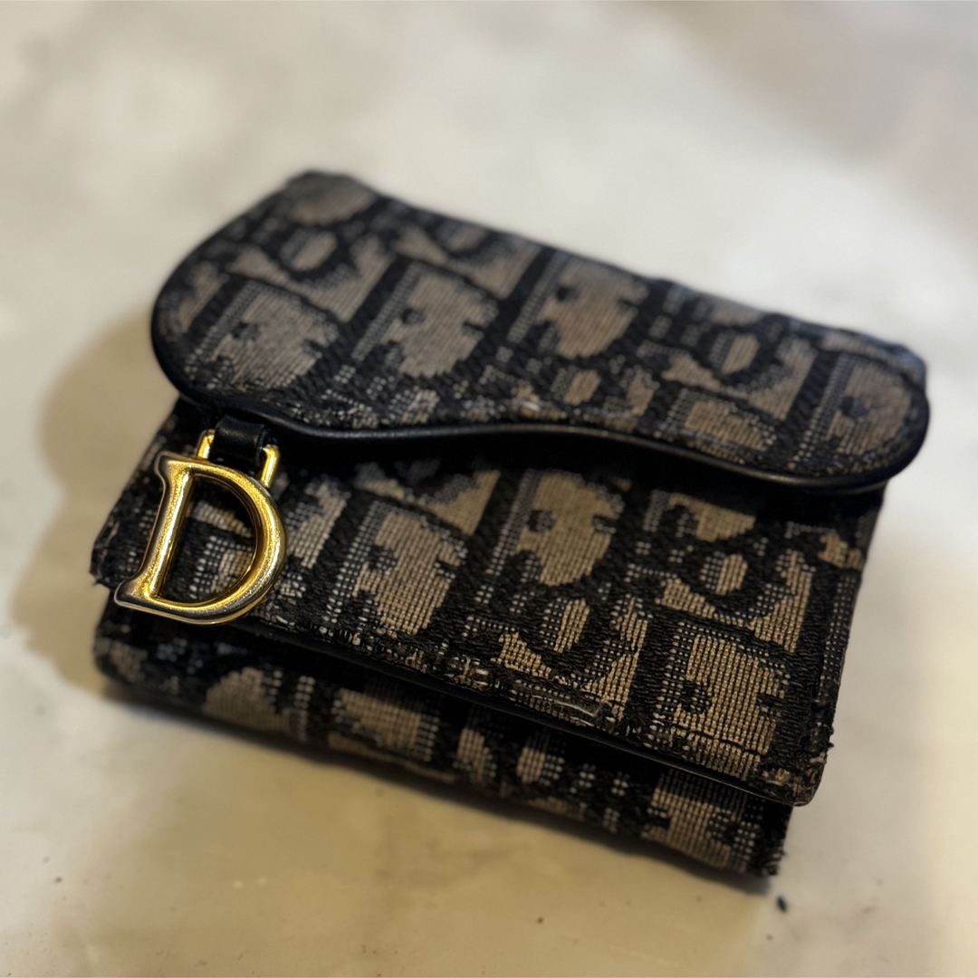 Christian Dior - 最終値下 Dior サドル ミニウォレット Christian Dior - 最終値下 Dior サドル ミニウォレット