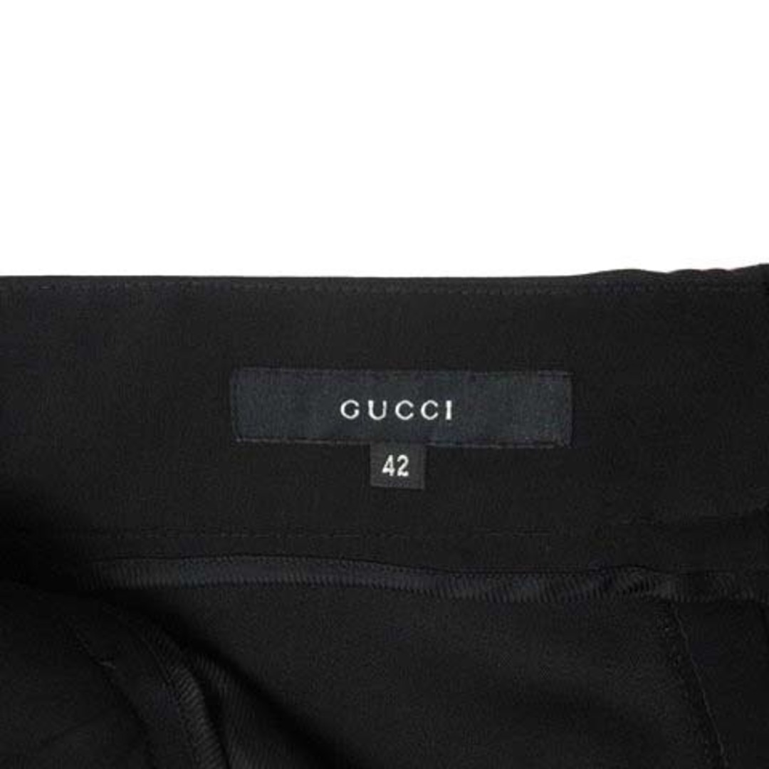 GUCCI - グッチ GUCCI ウール ブーツカット パンツ スラックス GUCCI - グッチ GUCCI ウール ブーツカット パンツ スラックス