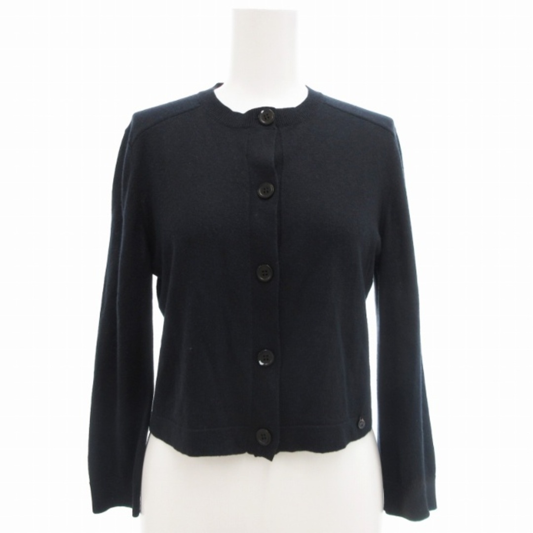 JIL SANDER - JIL SANDER NAVY カーディガン ニット クルー JIL SANDER - JIL SANDER NAVY カーディガン ニット クルー