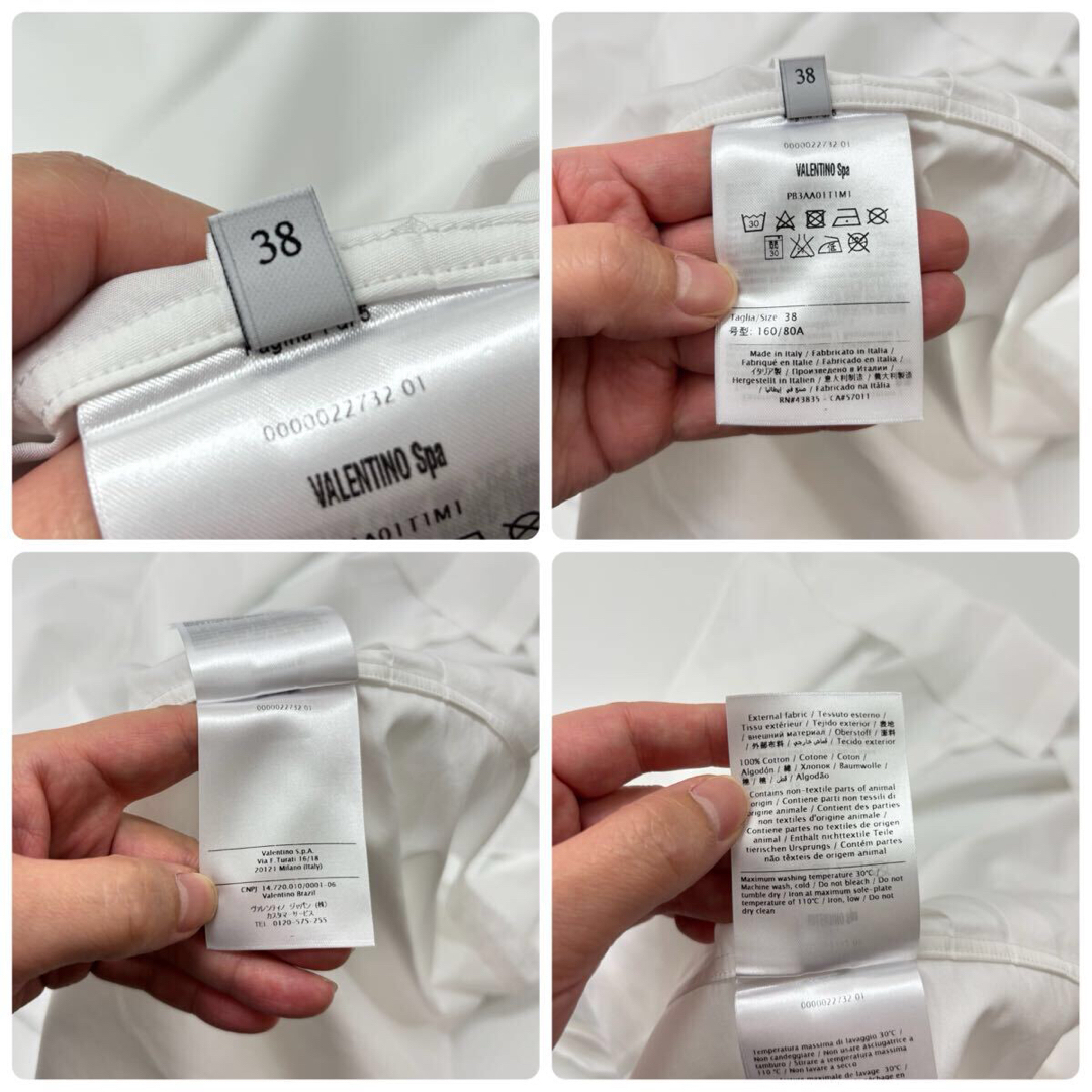 VALENTINO - 良品 VALENTINO オーバーサイズ ケープ ポンチョ VALENTINO - 良品 VALENTINO オーバーサイズ ケープ ポンチョ