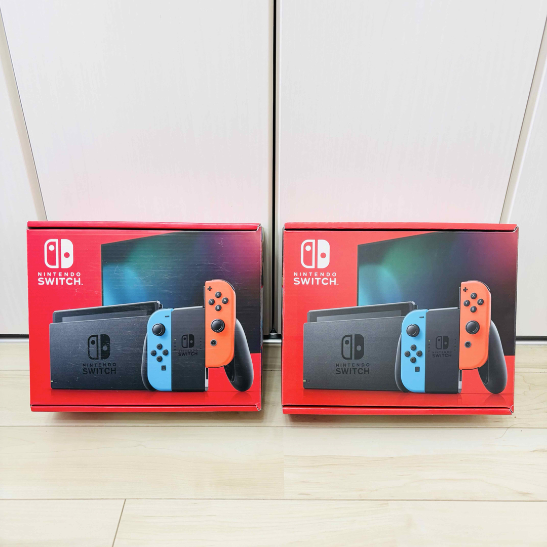 Nintendo Switch - 【未使用】2台セット バッテリー強化版 Nintendo Switch - 【未使用】2台セット バッテリー強化版