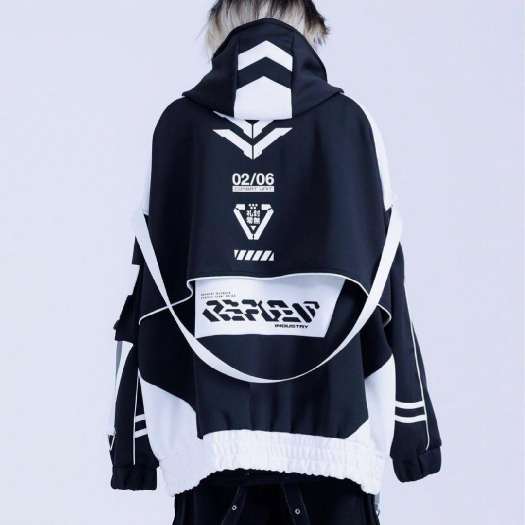 REFLEM - REFLEM レフレム サイバー切替ハイネックジャージ REFLEM - REFLEM レフレム サイバー切替ハイネックジャージ