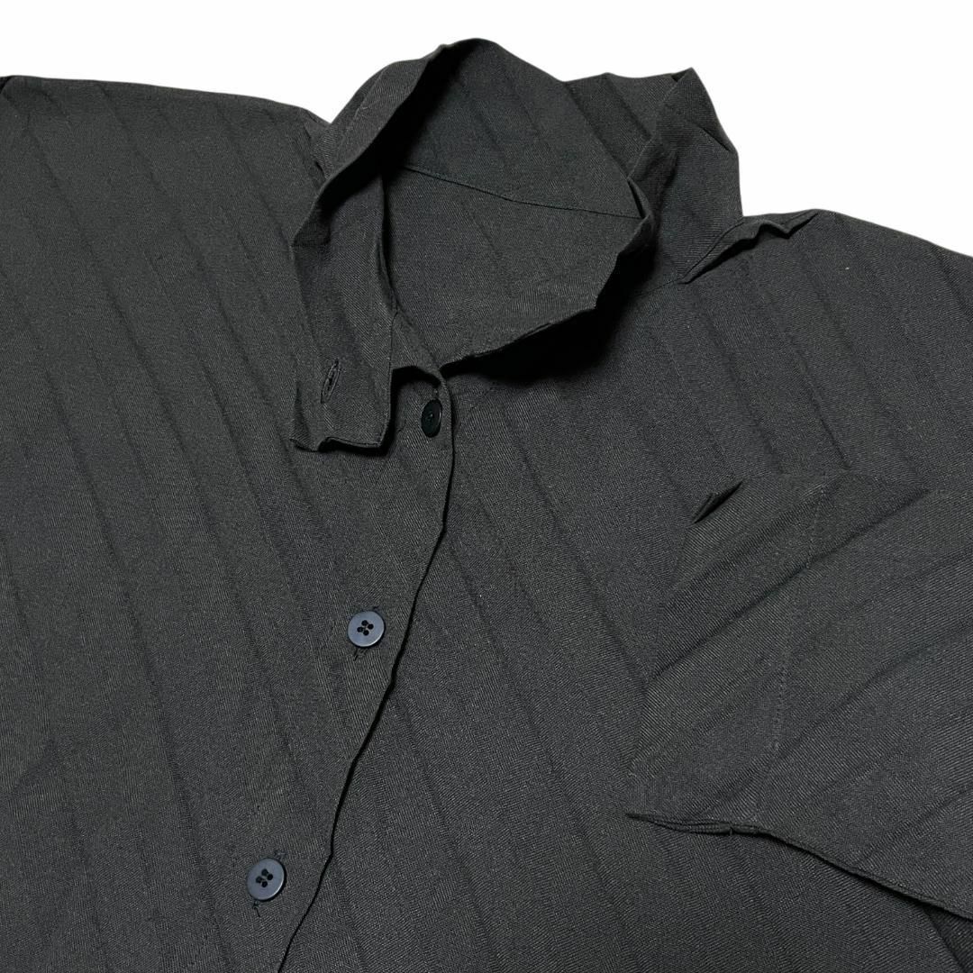 ISSEY MIYAKE - 【美品】イッセイミヤケ アングルプリーツシャツ ISSEY MIYAKE - 【美品】イッセイミヤケ アングルプリーツシャツ