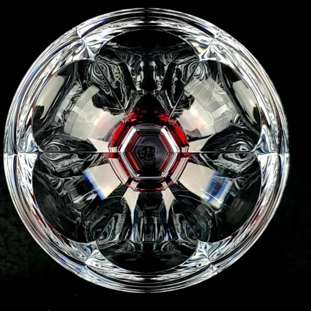 Baccarat - ・良品・バカラ アルクール シャンパンクープ レッド Baccarat - ・良品・バカラ アルクール シャンパンクープ レッド