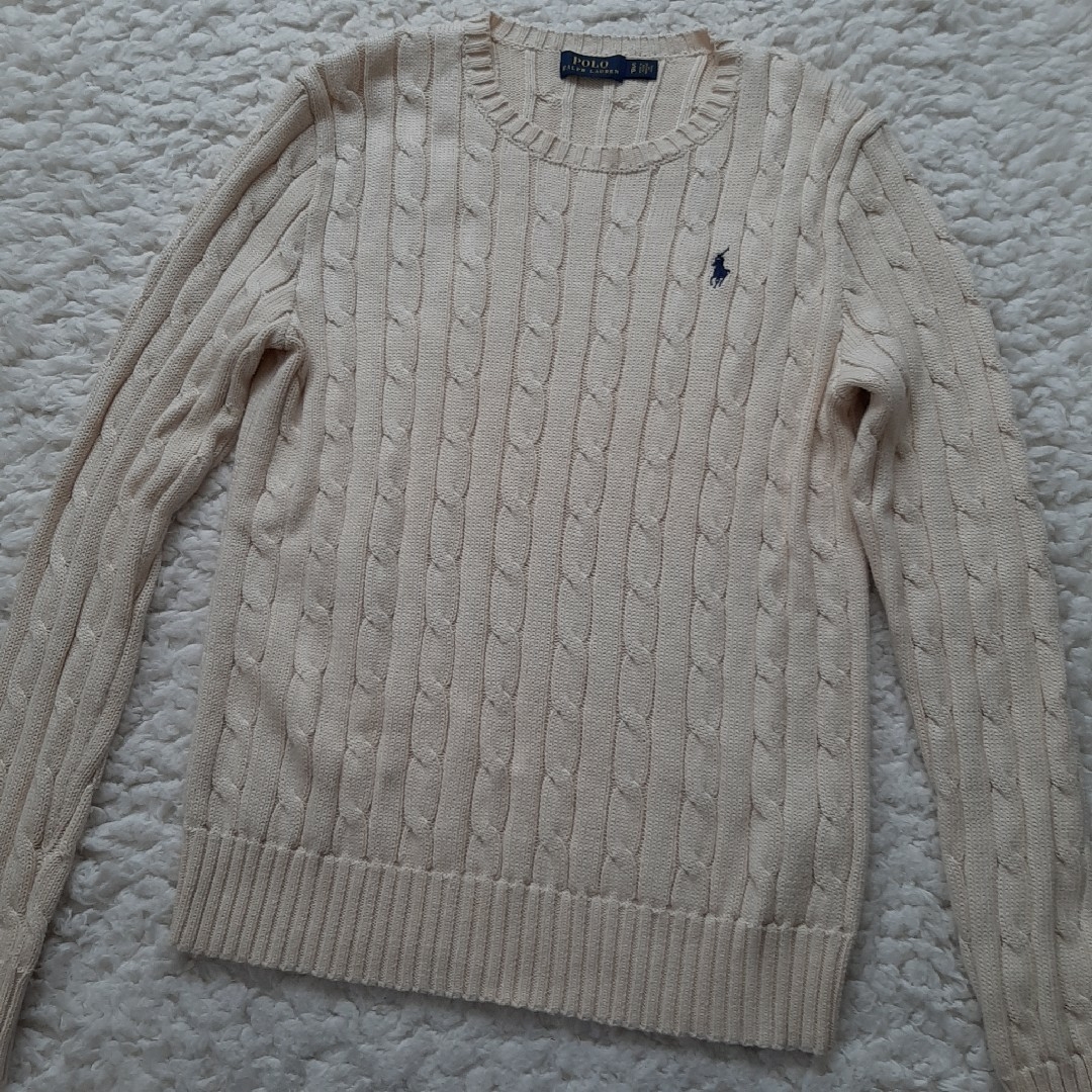 POLO RALPH LAUREN - POLO RALPH LAUREN ケーブルニット 綿 POLO RALPH LAUREN - POLO RALPH LAUREN ケーブルニット 綿