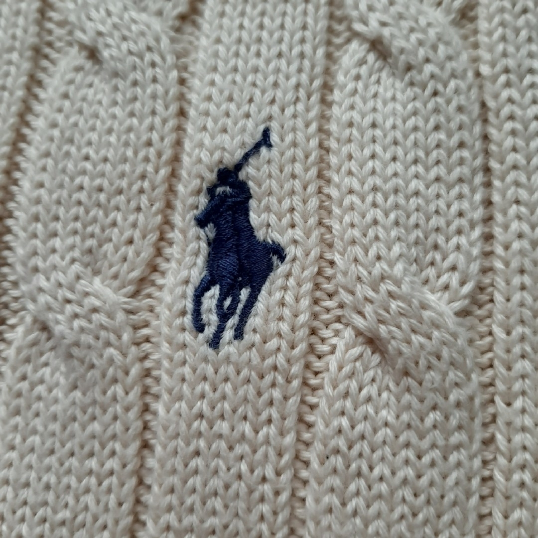POLO RALPH LAUREN - POLO RALPH LAUREN ケーブルニット 綿 POLO RALPH LAUREN - POLO RALPH LAUREN ケーブルニット 綿