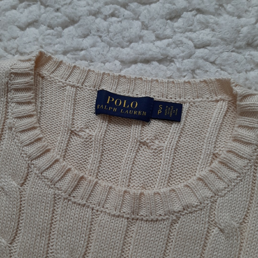 POLO RALPH LAUREN - POLO RALPH LAUREN ケーブルニット 綿 POLO RALPH LAUREN - POLO RALPH LAUREN ケーブルニット 綿