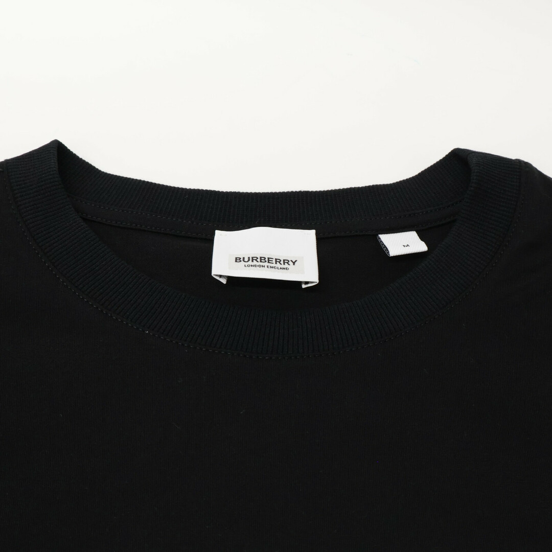 BURBERRY - バーバリー 美品 8055307 ブラック BURBERRYロゴ BURBERRY - バーバリー 美品 8055307 ブラック BURBERRYロゴ