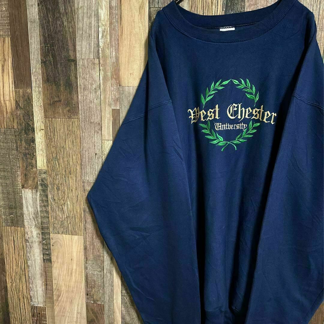 スウェット トレーナー クルーネック 刺繍 ヘビーウエイト XXL スウェット トレーナー クルーネック 刺繍 ヘビーウエイト XXL