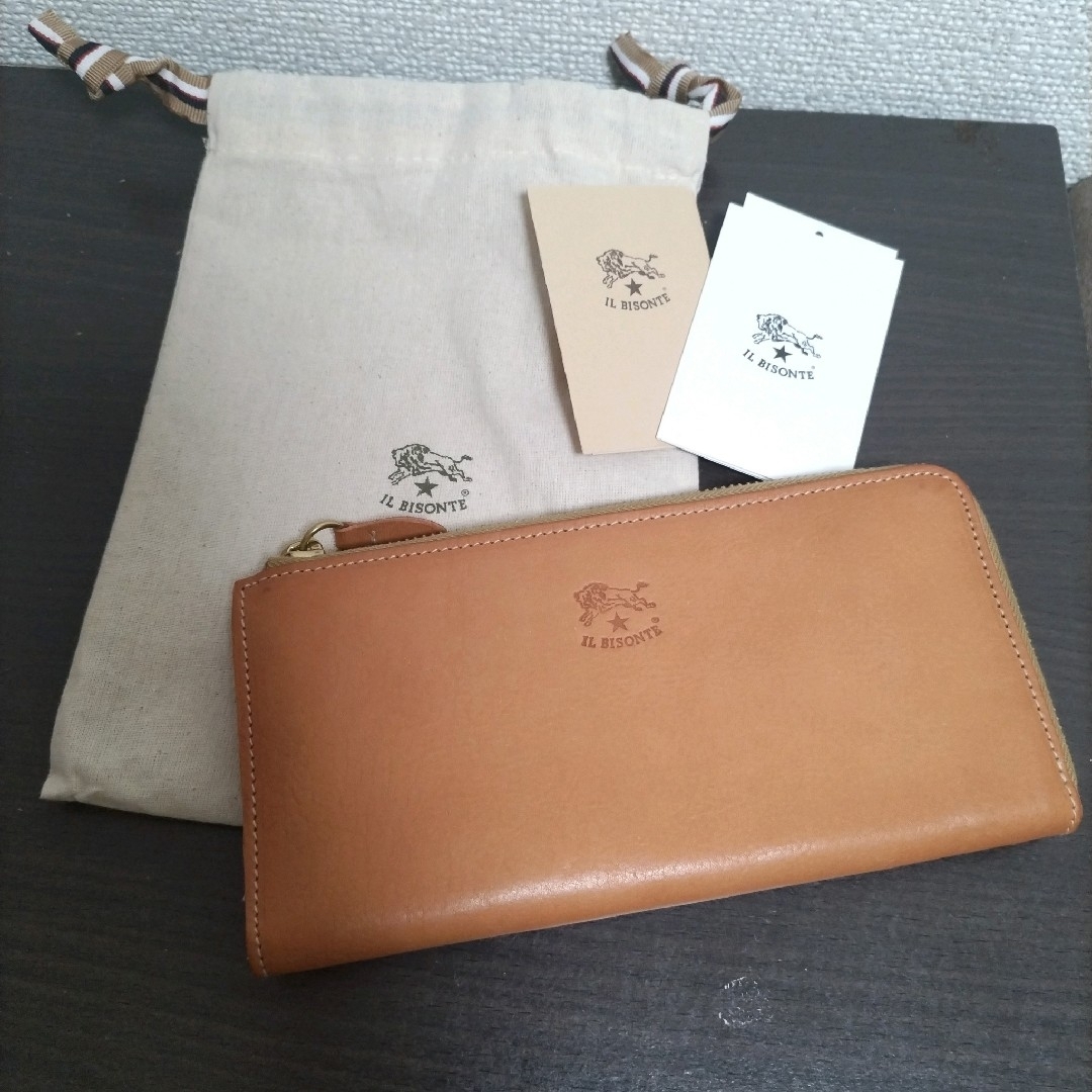 IL BISONTE - 新品 イルビゾンテ 本革 レザー 長財布 ウォレット IL BISONTE - 新品 イルビゾンテ 本革 レザー 長財布 ウォレット