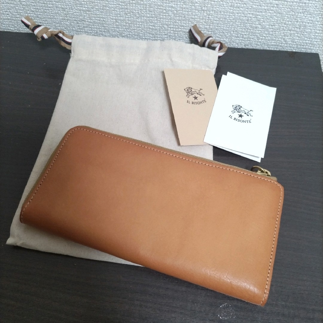 IL BISONTE - 新品 イルビゾンテ 本革 レザー 長財布 ウォレット IL BISONTE - 新品 イルビゾンテ 本革 レザー 長財布 ウォレット
