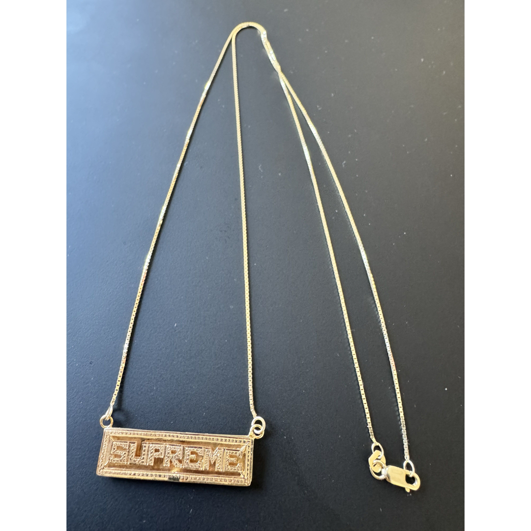 Supreme - SUPREME 2020年春夏 Name Plate 14K ネックレスの通販 Supreme - SUPREME 2020年春夏 Name Plate 14K ネックレスの通販