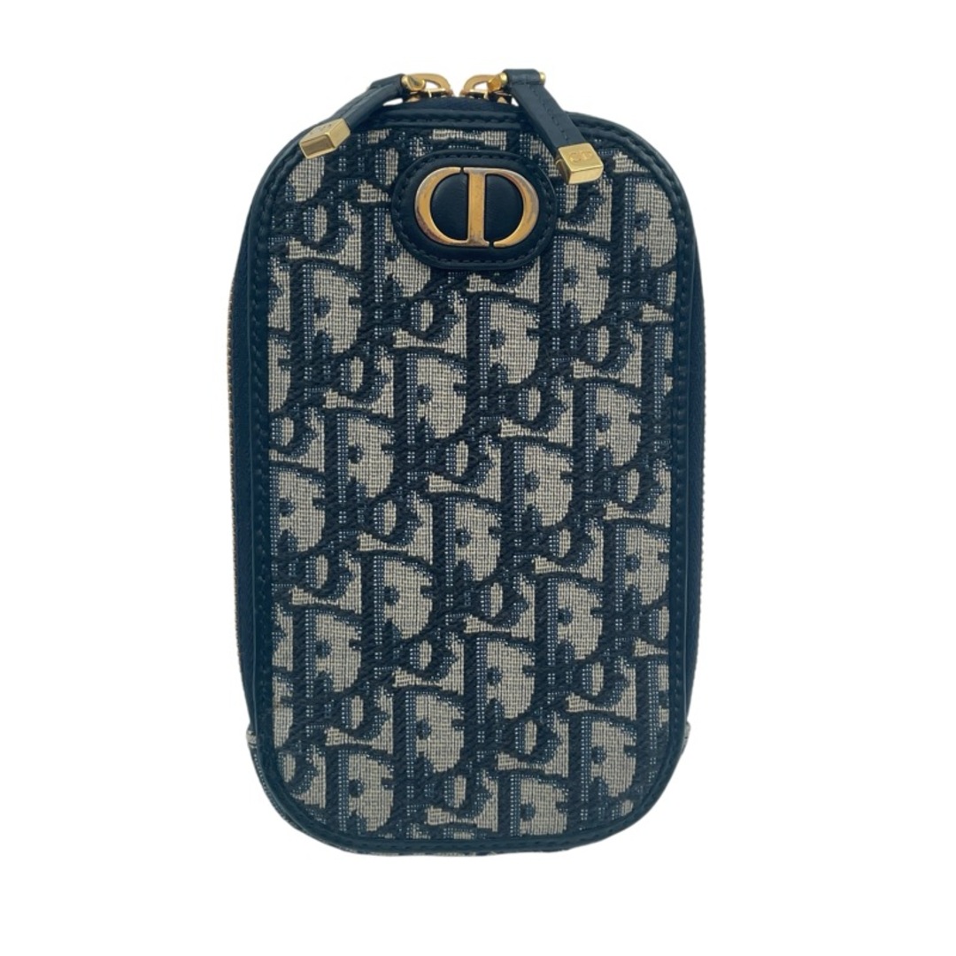 Christian Dior - 　クリスチャン・ディオール Christian Dior 30モンテーニュ フォンホルダー S2114UTZQ オブリークジャカード コットン レディース ショルダーバッグ