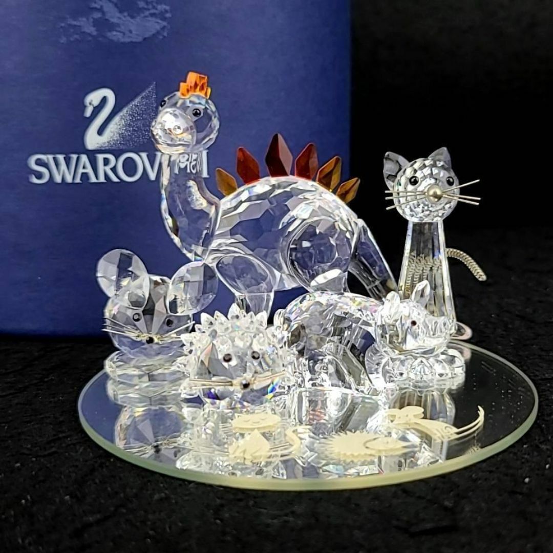 SWAROVSKI - ♪美品♪スワロフスキー アニマル 置物 フィギュ SWAROVSKI - ♪美品♪スワロフスキー アニマル 置物 フィギュ