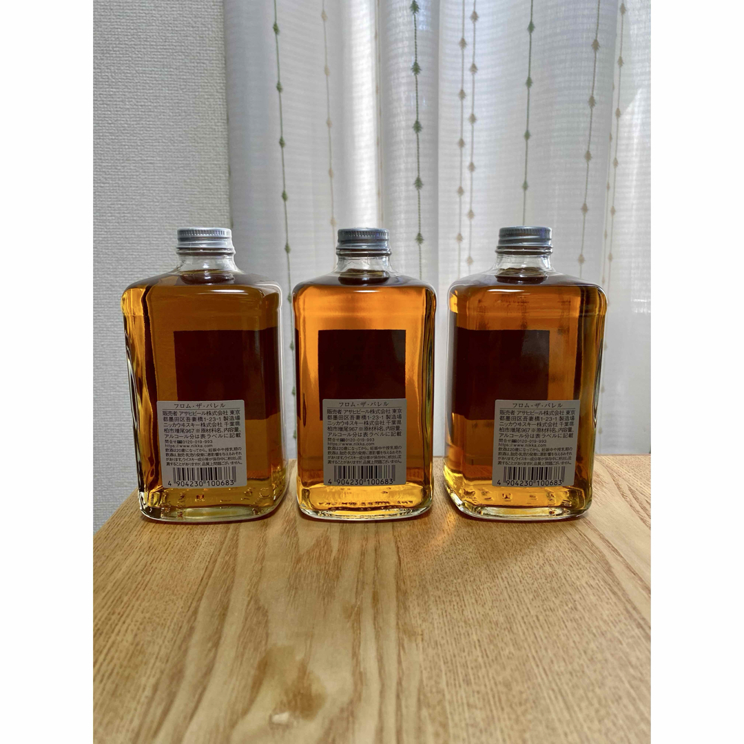 ニッカウヰスキー - 新品 NIKKA WHISKY FROM THE BARREL 3本 ニッカウヰスキー - 新品 NIKKA WHISKY FROM THE BARREL 3本