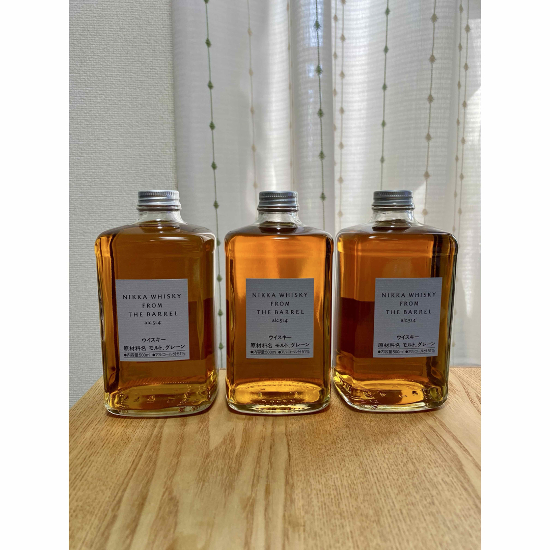 ニッカウヰスキー - 新品 NIKKA WHISKY FROM THE BARREL 3本 ニッカウヰスキー - 新品 NIKKA WHISKY FROM THE BARREL 3本