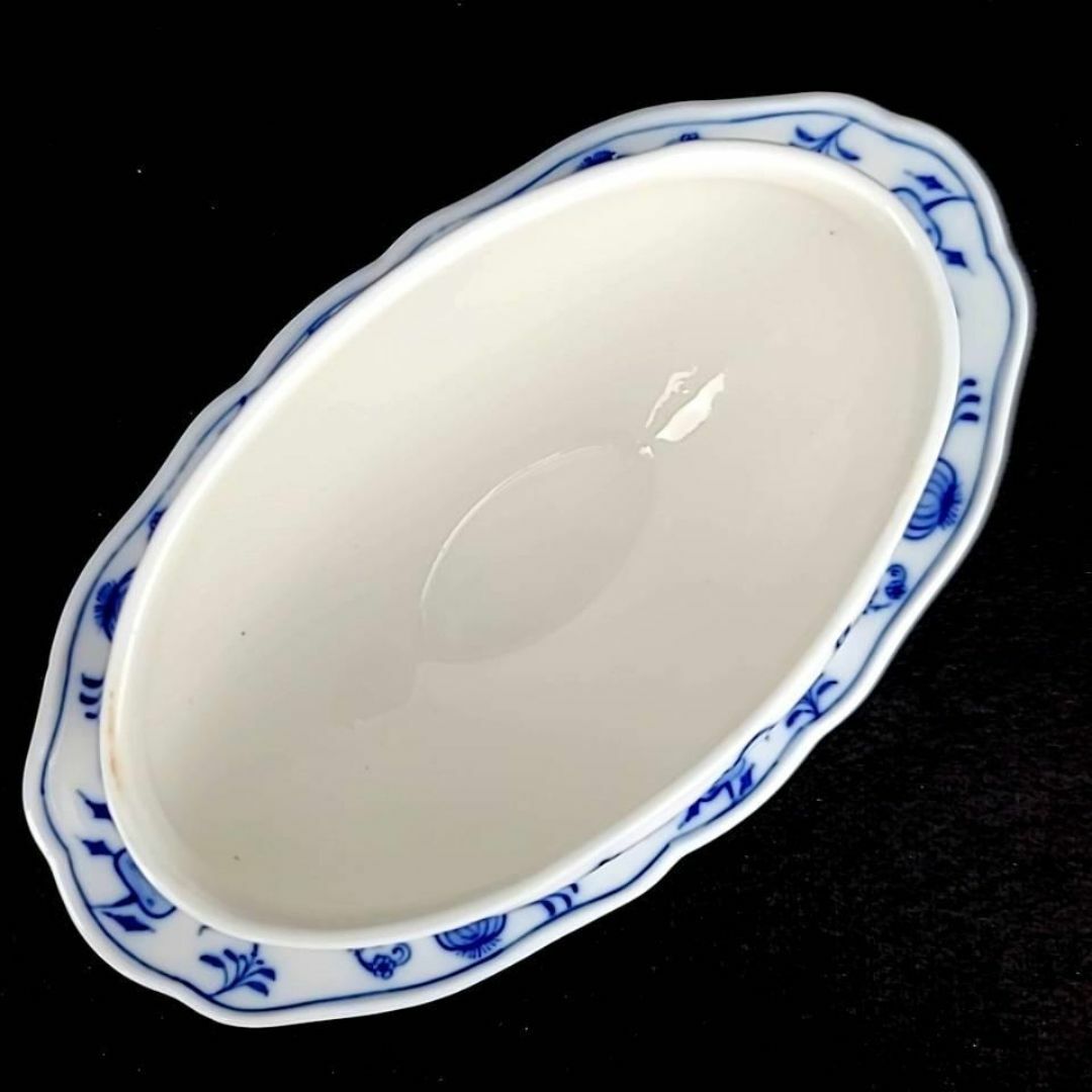 MEISSEN - ♪良品♪マイセン ブルーオニオン ソースポット MEISSEN - ♪良品♪マイセン ブルーオニオン ソースポット