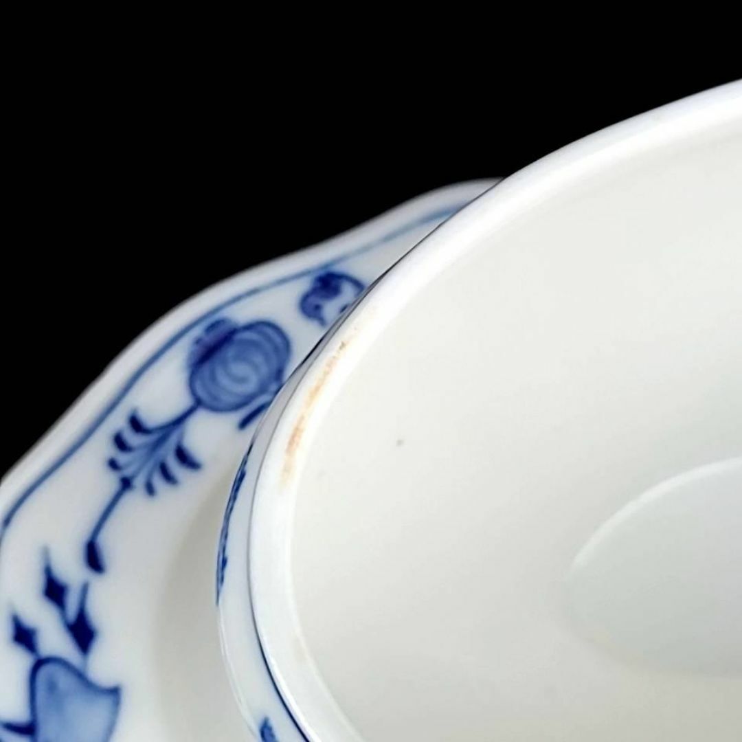 MEISSEN - ♪良品♪マイセン ブルーオニオン ソースポット MEISSEN - ♪良品♪マイセン ブルーオニオン ソースポット