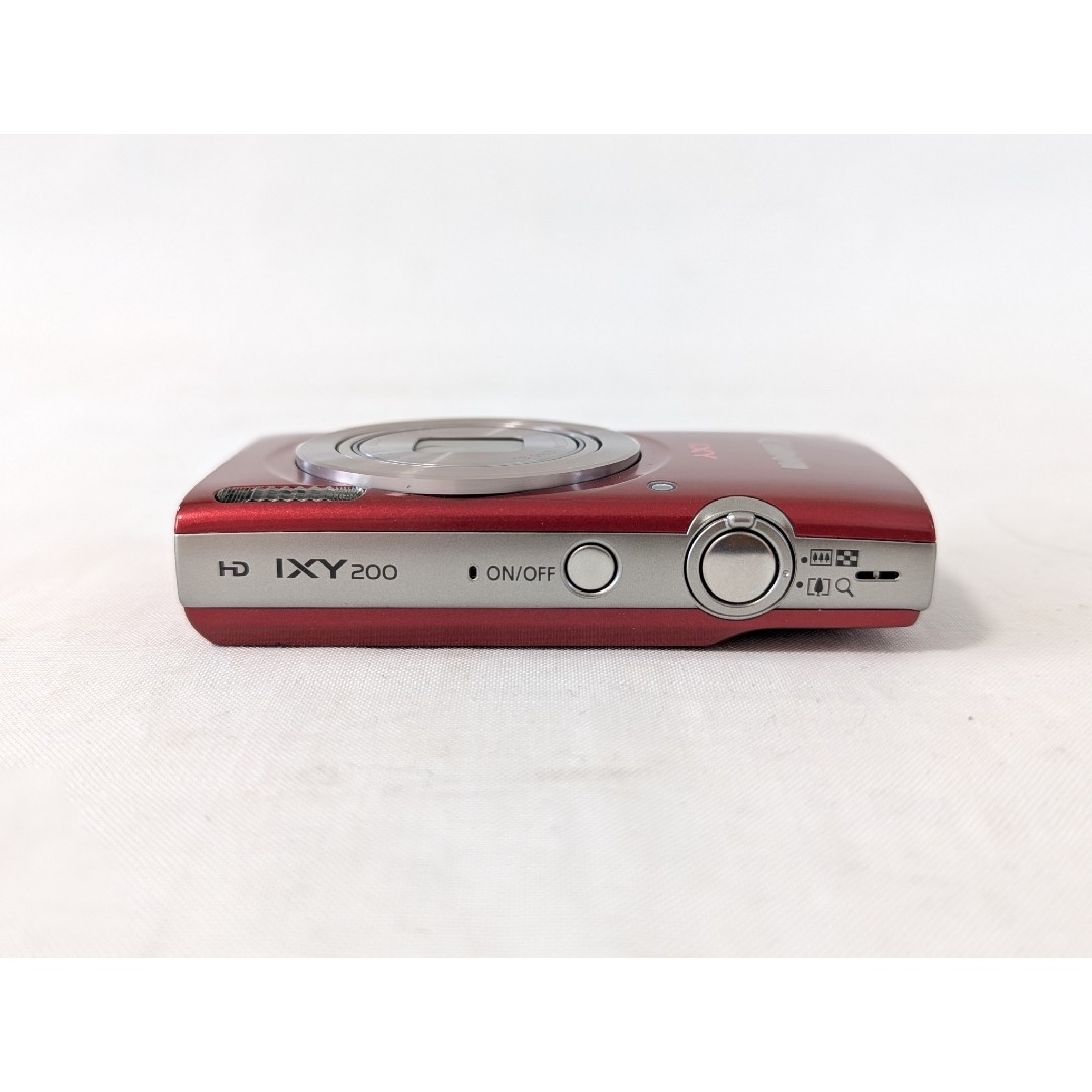 Canon - 美品 Canon IXY200 レッド デジタルコンパクトカメラの Canon - 美品 Canon IXY200 レッド デジタルコンパクトカメラの