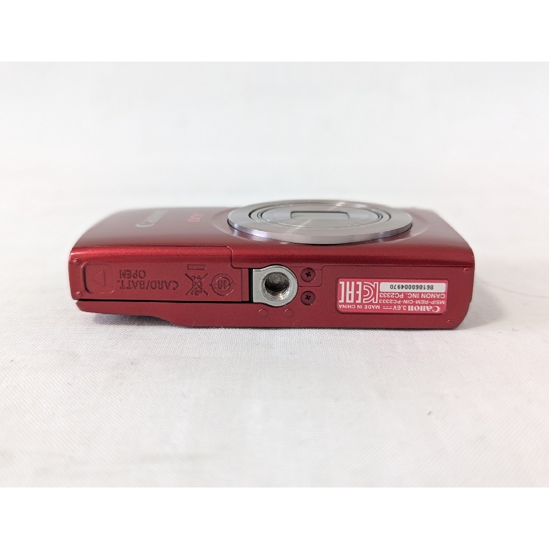 Canon - 美品 Canon IXY200 レッド デジタルコンパクトカメラの Canon - 美品 Canon IXY200 レッド デジタルコンパクトカメラの