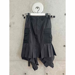 sacai - Sacai ドッキング デニムスカートの通販 by CYCLE sacai - Sacai ドッキング デニムスカートの通販 by CYCLE