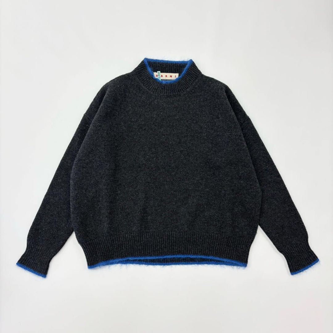 MARNI - 19aw MARNI ラウンドネック ニット ワイドシルエット MARNI - 19aw MARNI ラウンドネック ニット ワイドシルエット