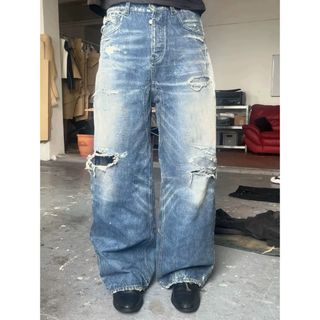 DIOR HOMME - dior homme ラスターコーティング デニム 28 黒 DIOR HOMME - dior homme ラスターコーティング デニム 28 黒