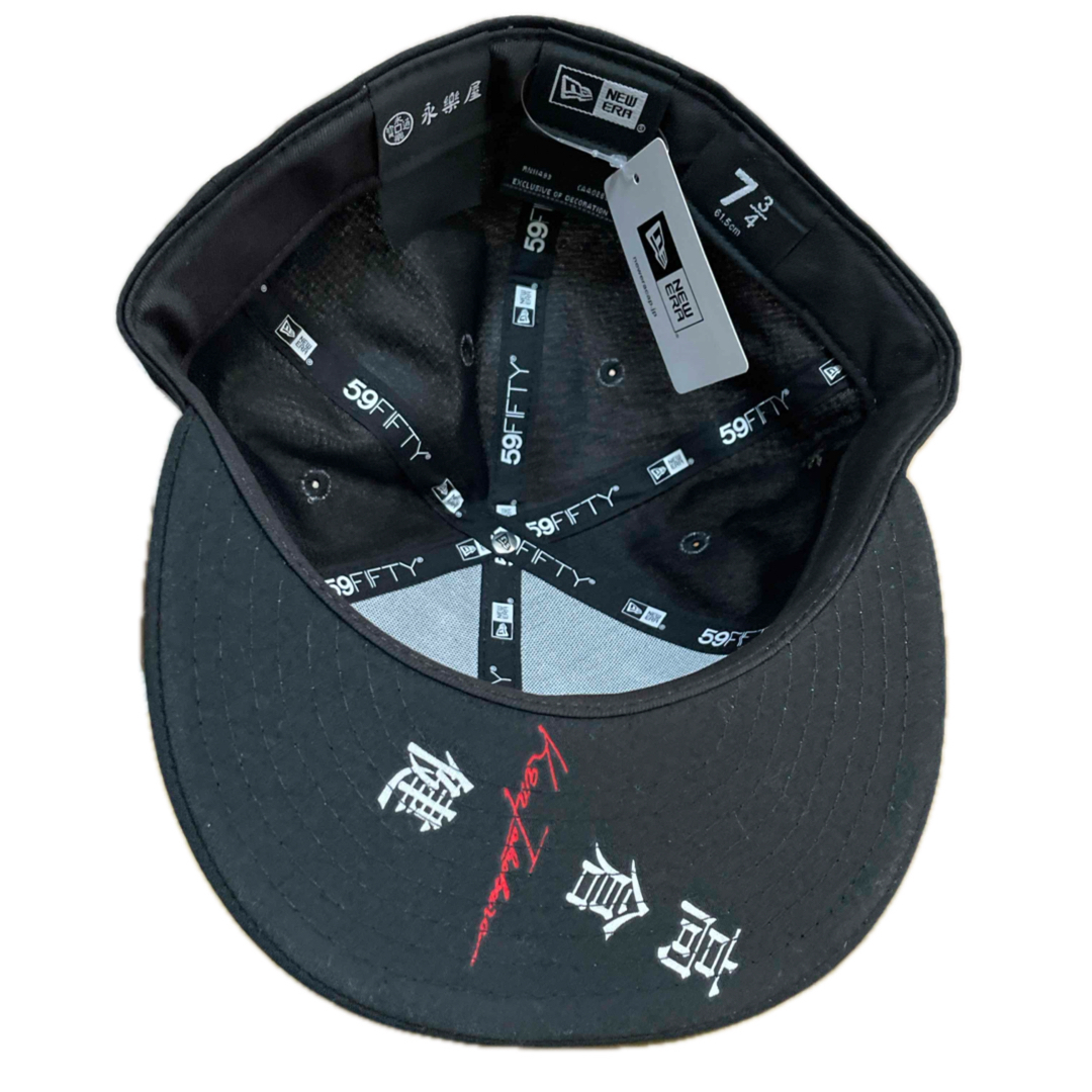割引価格 NEW ERA 7.3/4 キャップ 59FIFTY ERA×高倉健×永楽屋コラボ NEW - 帽子