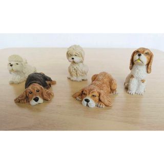 犬の置物(5つ)(置物)