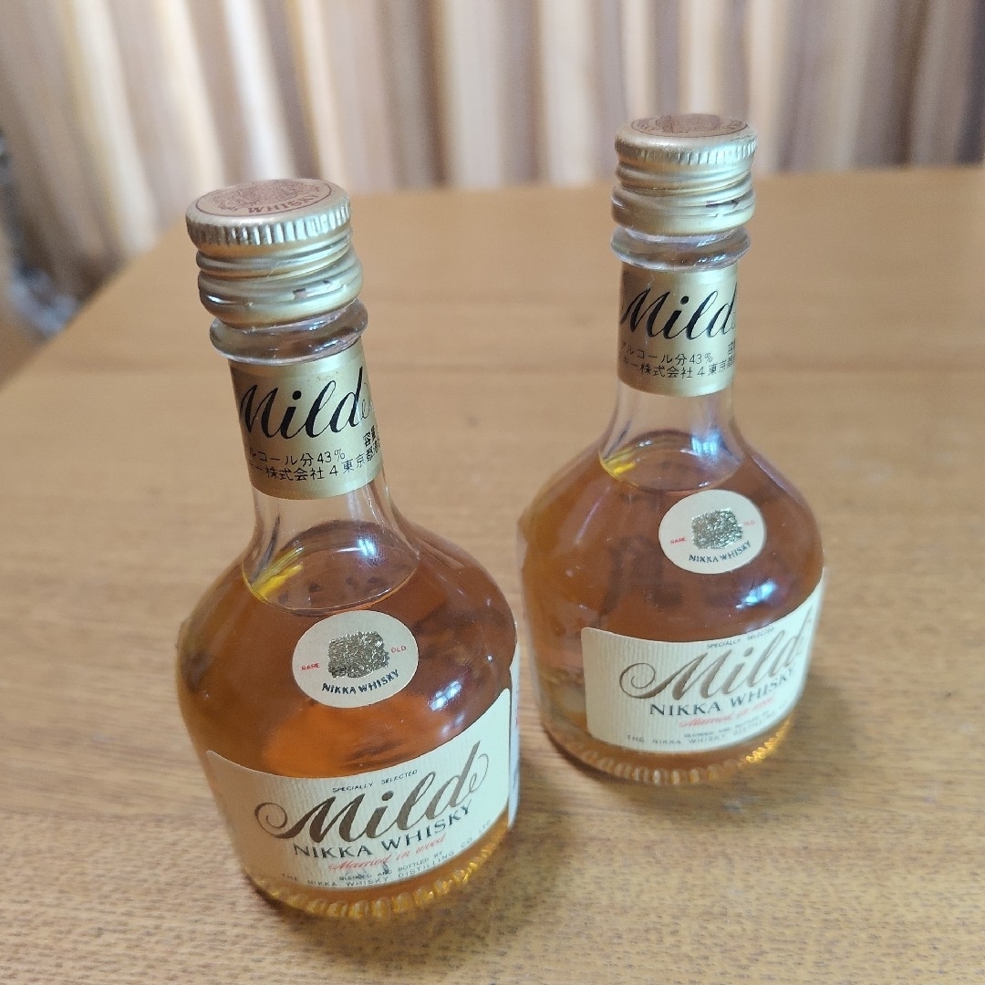 ニッカウヰスキー - ⑨ニッカウヰスキー Mild ミニチュアボトル ニッカウヰスキー - ⑨ニッカウヰスキー Mild ミニチュアボトル