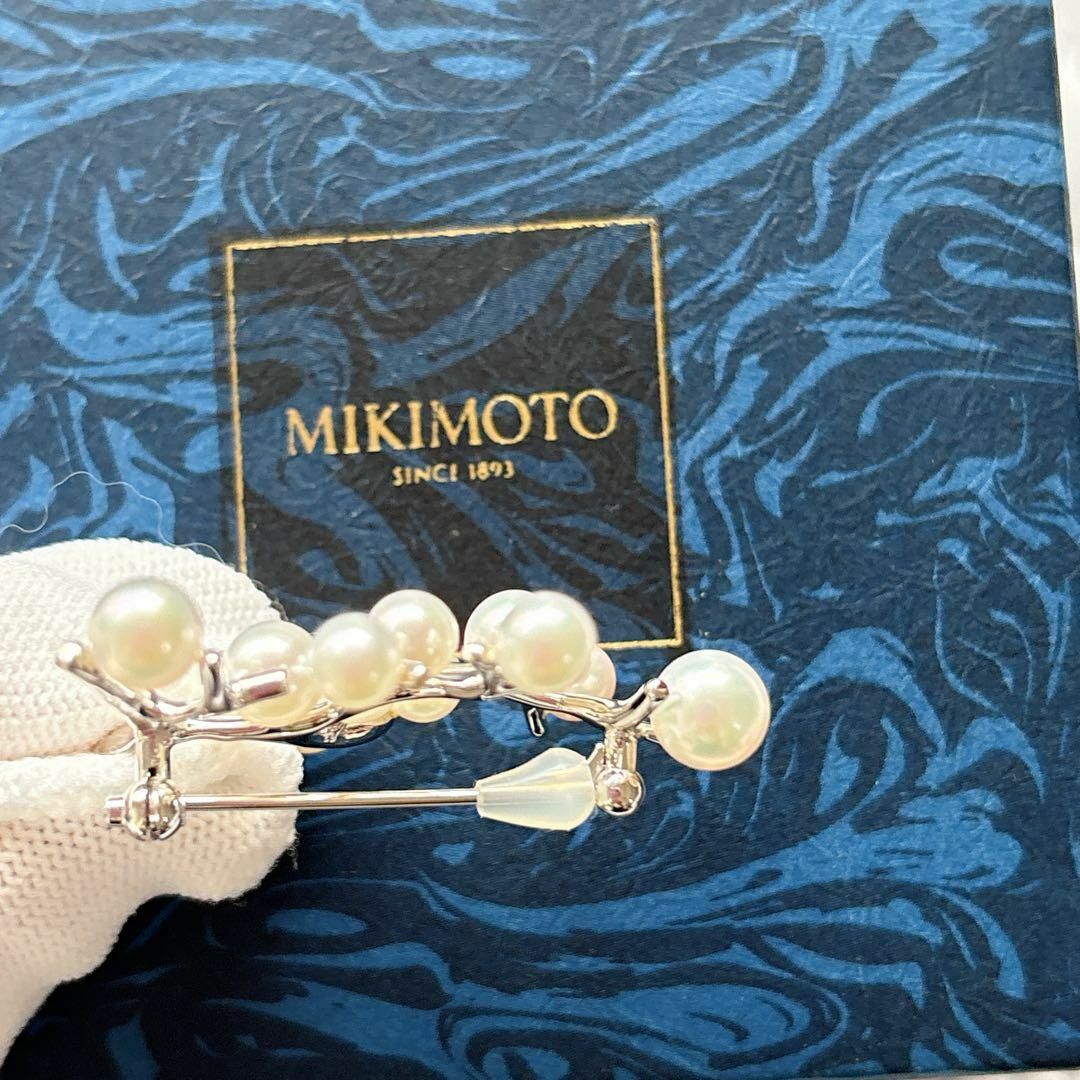 MIKIMOTO - 美品 ミキモトMIKIMOTO パール ブローチ 幸福の木 MIKIMOTO - 美品 ミキモトMIKIMOTO パール ブローチ 幸福の木