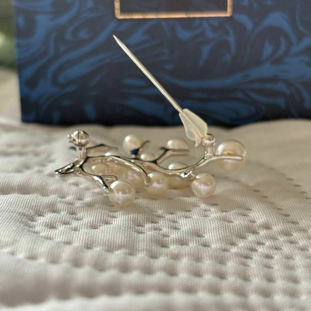 MIKIMOTO - 美品 ミキモトMIKIMOTO パール ブローチ 幸福の木 MIKIMOTO - 美品 ミキモトMIKIMOTO パール ブローチ 幸福の木