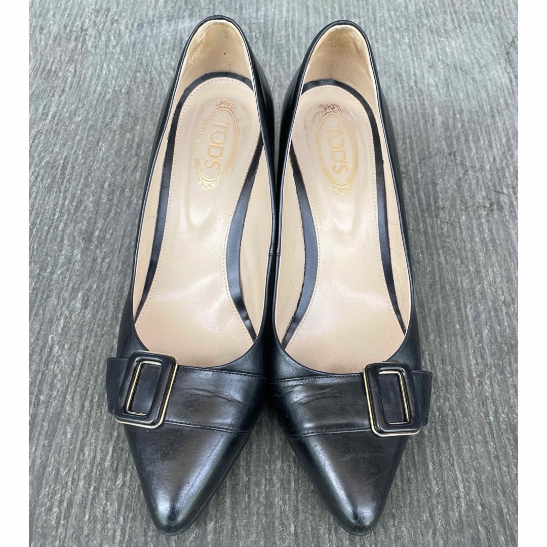 TOD'S - 【人気】Tod's ポインテッドバックル ヒールの通販 by TOD'S - 【人気】Tod's ポインテッドバックル ヒールの通販 by