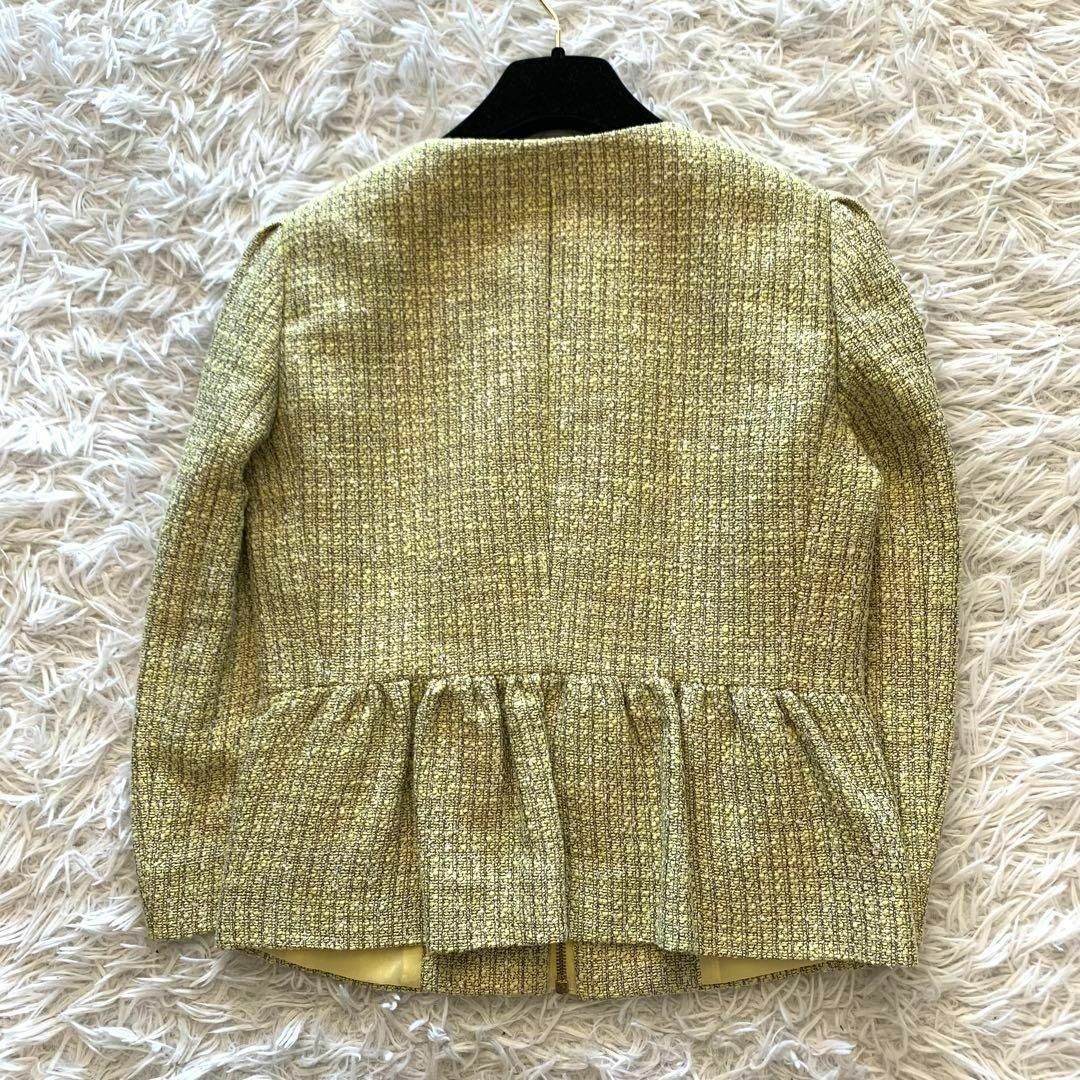 RED VALENTINO - レッドヴァレンティノ ノーカラー ツイード RED VALENTINO - レッドヴァレンティノ ノーカラー ツイード