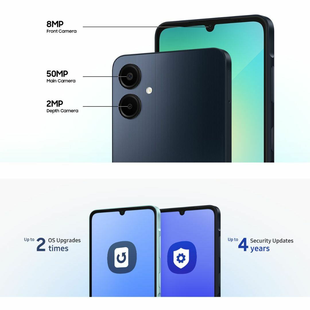 SAMSUNG - 【SIMフリー】Galaxy A06 最新 高画質 4/128 ブラック SAMSUNG - 【SIMフリー】Galaxy A06 最新 高画質 4/128 ブラック