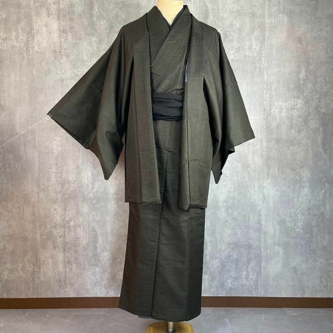 証紙付き 本番大島紬 紳士アンサンブル 5点セットの通販 by みこ 証紙付き 本番大島紬 紳士アンサンブル 5点セットの通販 by みこ